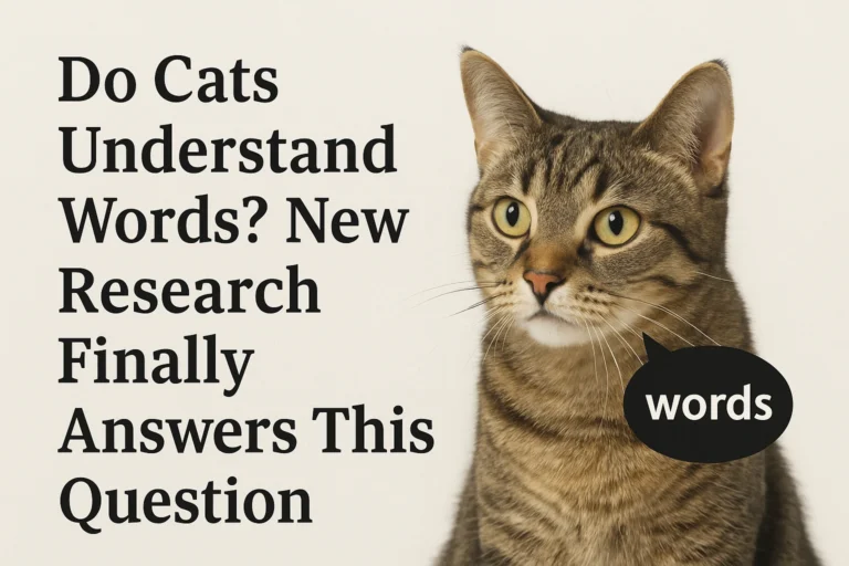 Do Cats Understand Words? New Research Finally Answers This Question